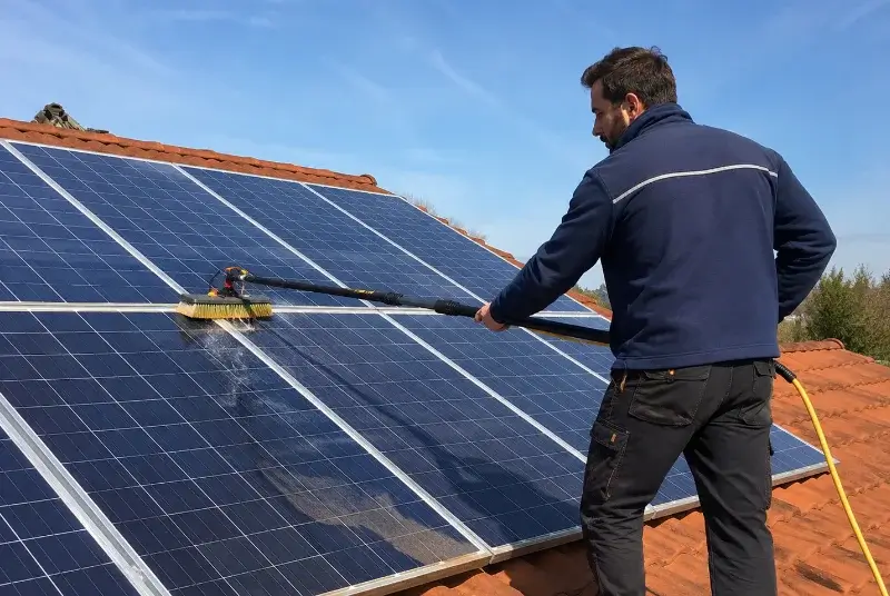 Nettoyage et entretien de panneaux solaires à Muzillac