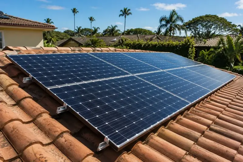 Installation de panneaux solaires à Muzillac